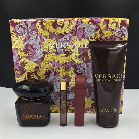 versace noir gift set.